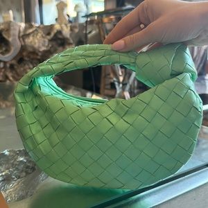 Bottega Veneta Mini Jodie Leather Hobo Bag